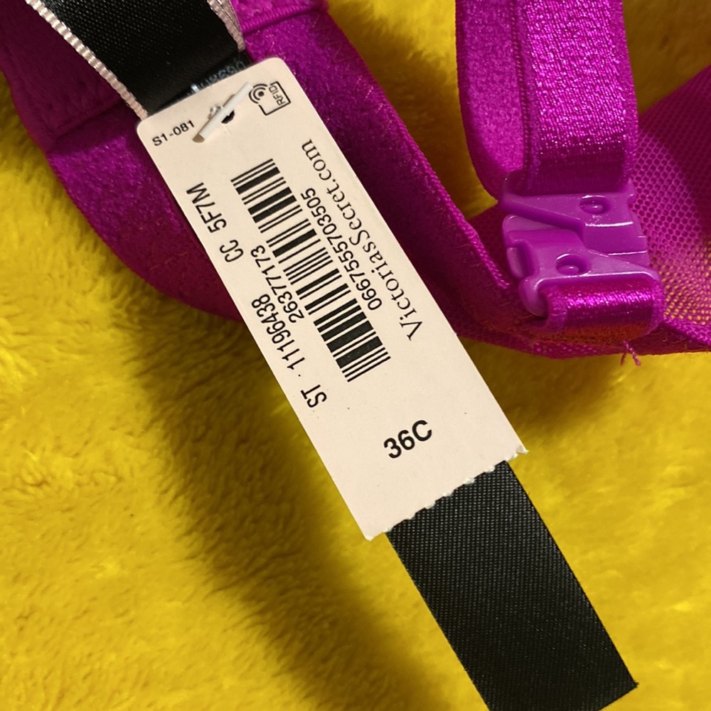 BNWT-VS Lace Shimmer Push Up Bra - Picture 5 of 6